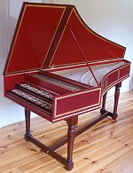 Harpsichord built by Robert D. Vollbehr